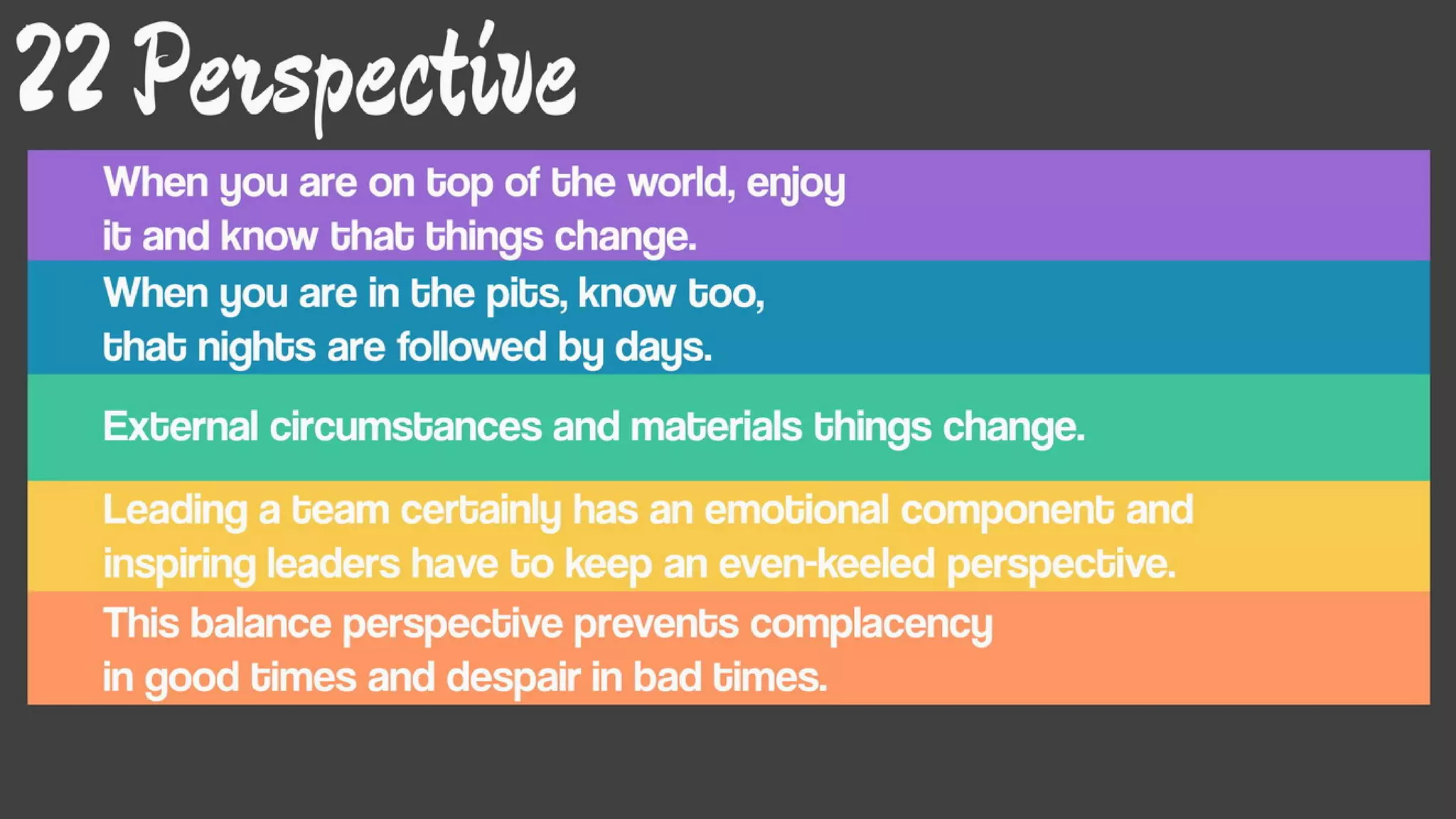 Leadership matters (Part 2)