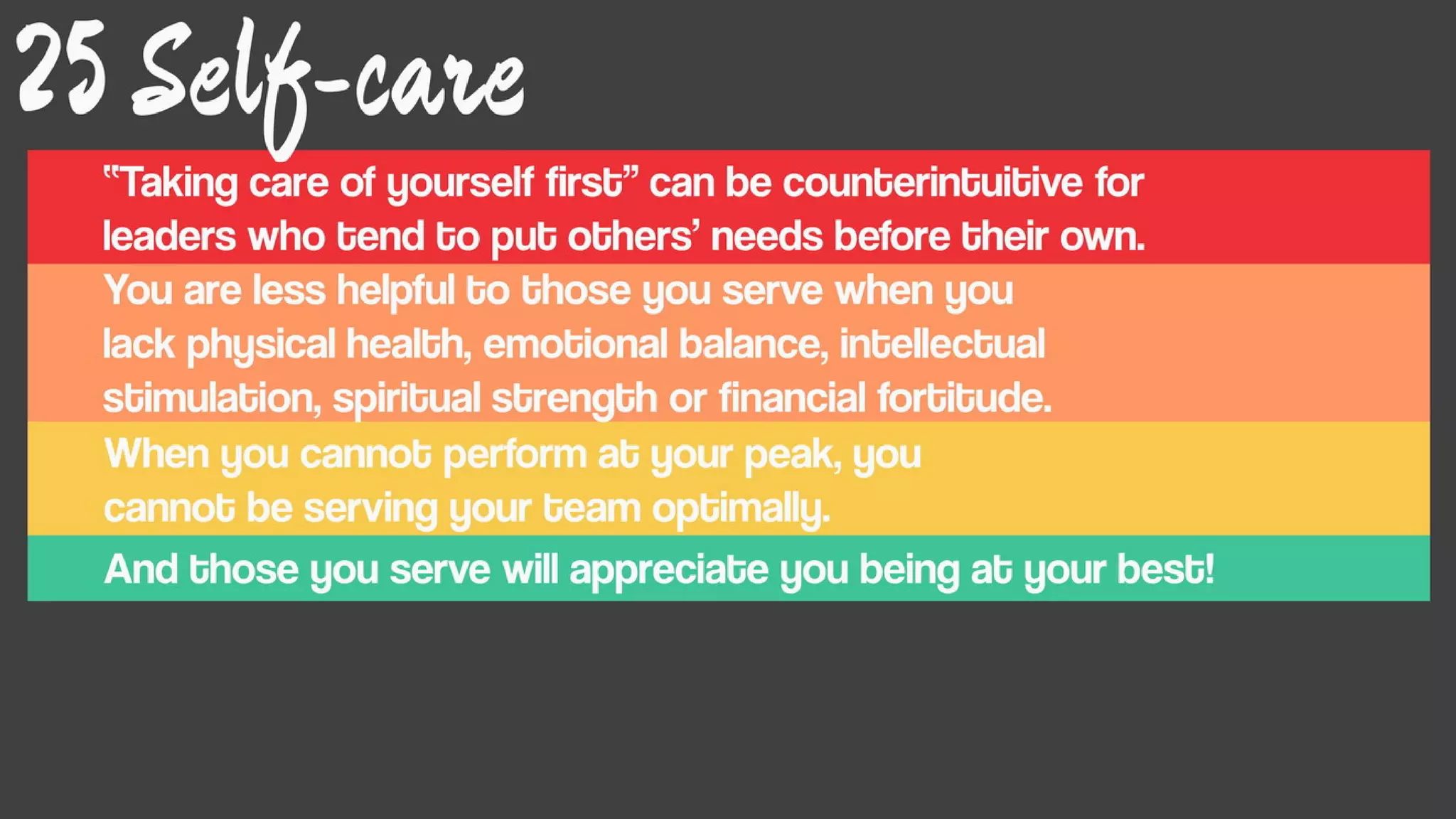 Leadership matters (Part 2)