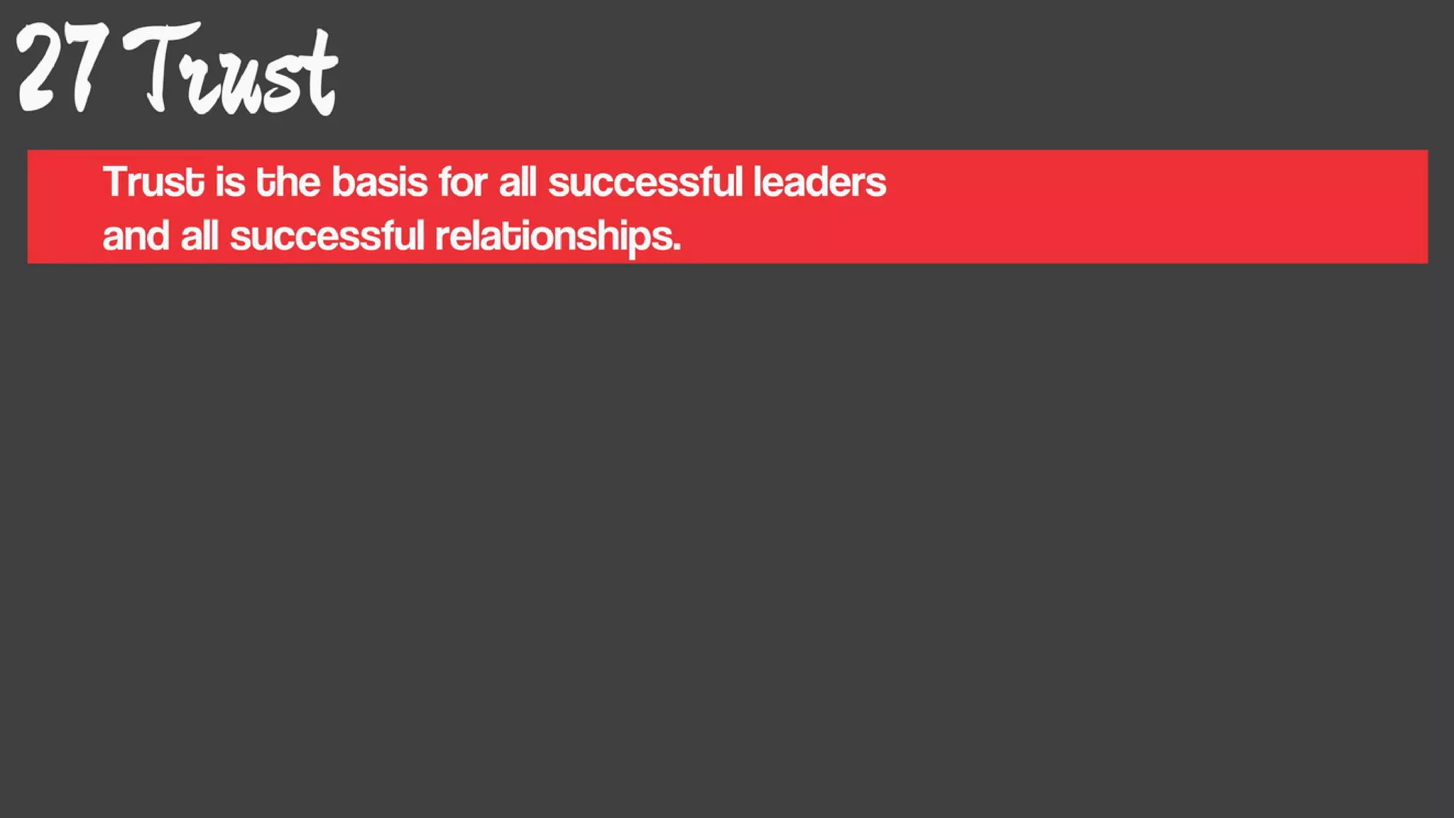 Leadership matters (Part 2)