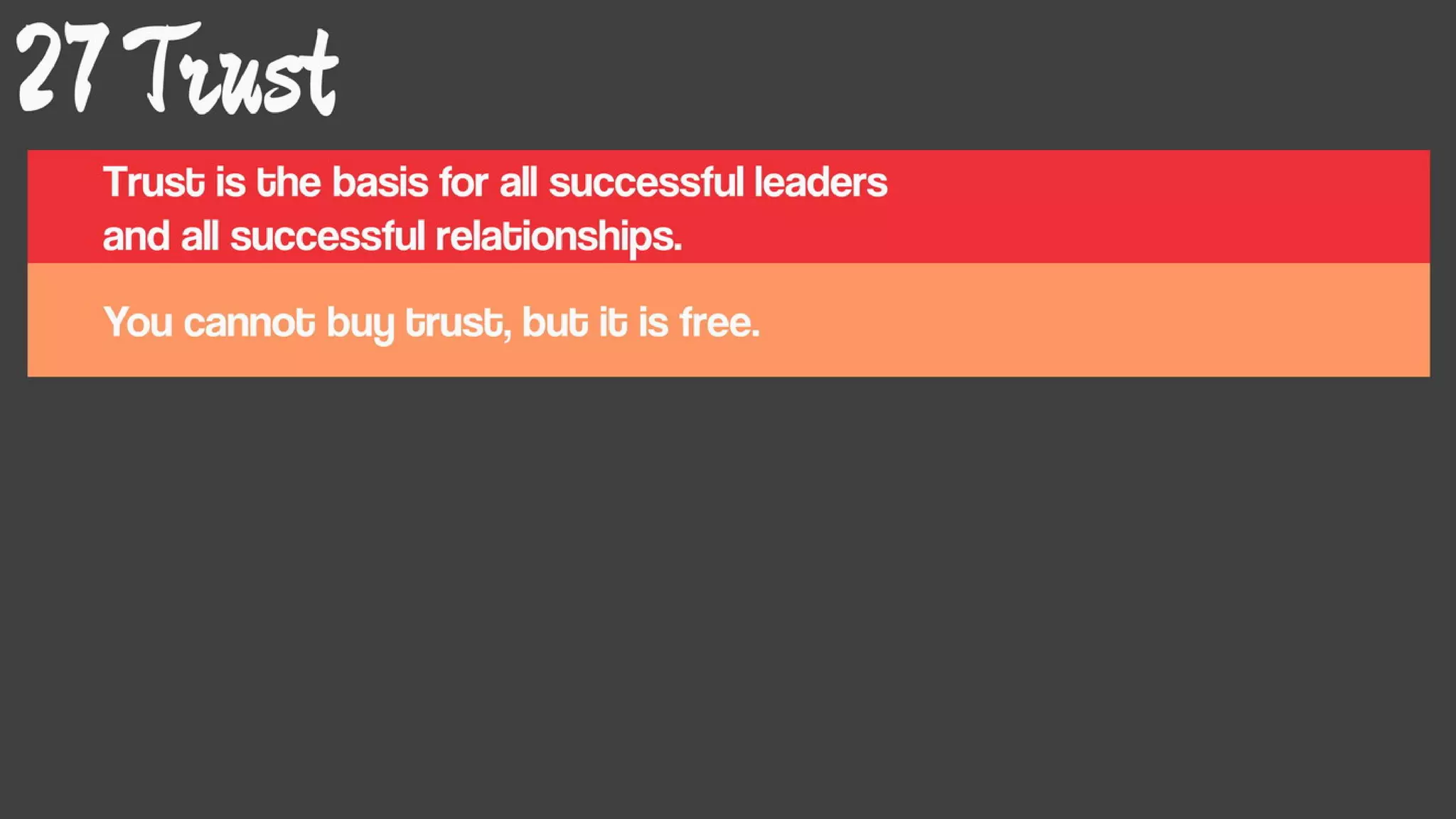 Leadership matters (Part 2)