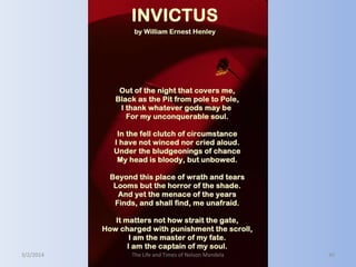 3/2/2014

The Life and Times of Nelson Mandela

49

 