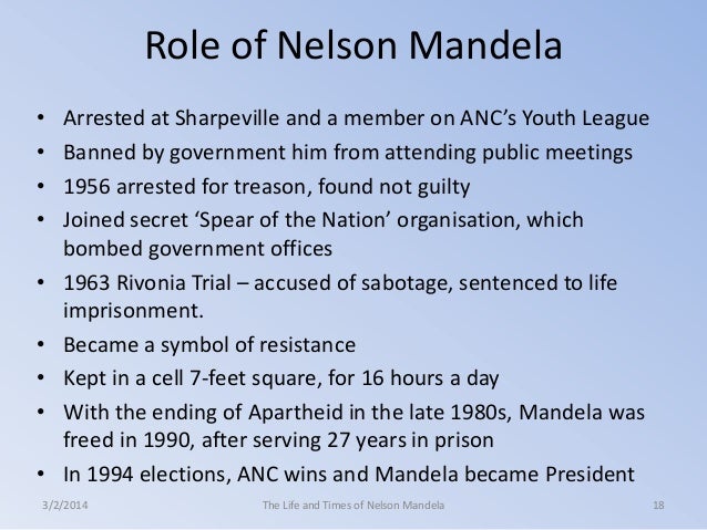 Nelson mandela essay leadership