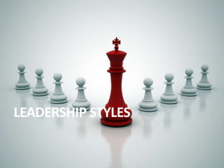 LEADERSHIP STYLES
 