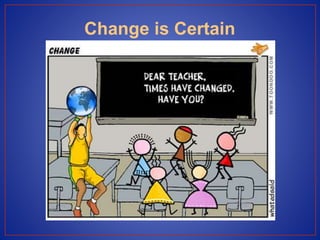 Change is Certain
 