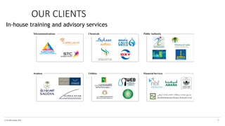 © The KPI Institute 2016
OUR CLIENTS
In-house training and advisory services
Telecommunications
Aviation
Chemicals
Utilities
Public Authority
Financial Services
8
 