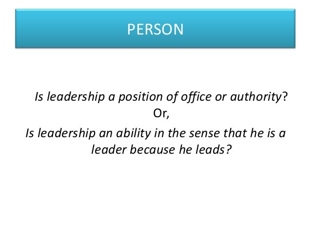 leadership ppt