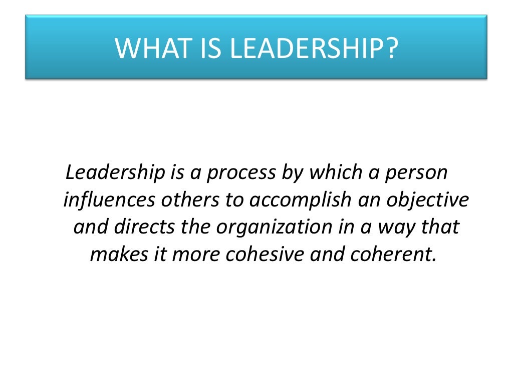 Leadership ppt