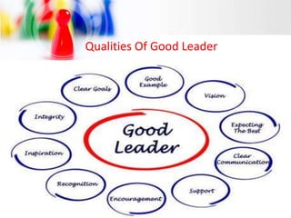 Qualities Of Good Leader
 