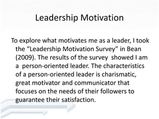 Leadership Feedback