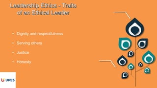 • Dignity and respectfulness
• Serving others
• Justice
• Honesty
 