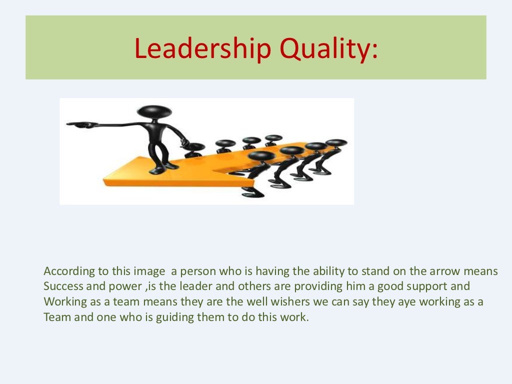Leadership quality