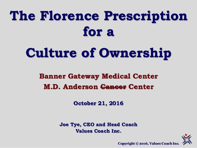 Leadership Retreat Banner Gateway Medical Center M D Anderson