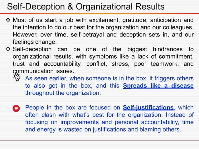 Leadership And Self deception | PDF