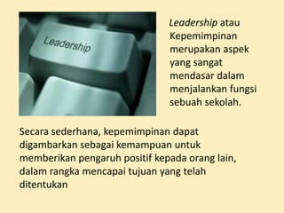 Leadership skill kep sek