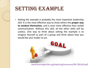 Leadership skills | PPTX
