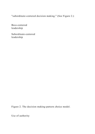 Subbordinate Centered LEADERSHIP SKILLS.docx