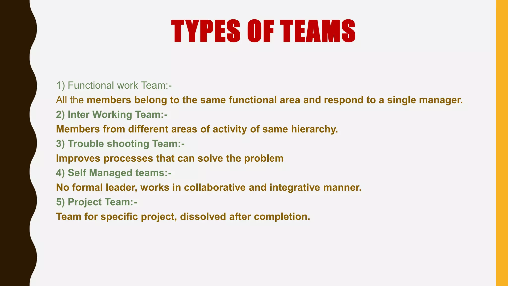 Leadership skills & team building | PPTX