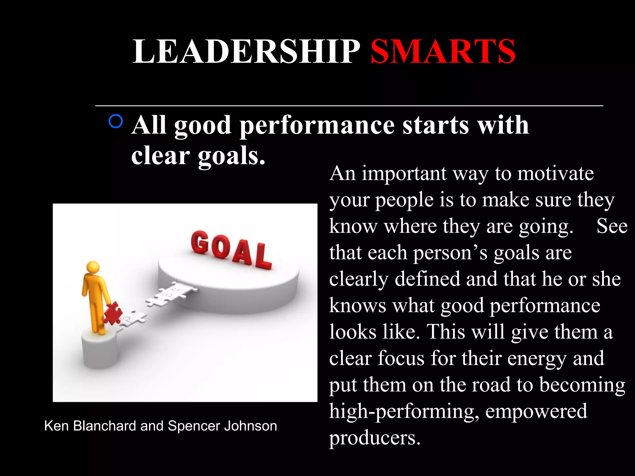 Leadership smarts | PPT
