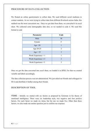Leadership style assessment tool e.i. | DOCX