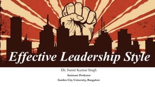 Dr. Sumit Kumar Singh
Assistant Professor
Garden City University, Bangalore
 