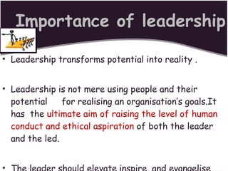leadership STYLES used in nursing mangem | PPTX