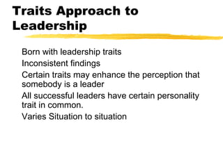 Inconsistent Leader Subject: Leadership | PPT