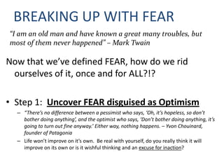 Possible Consequences: