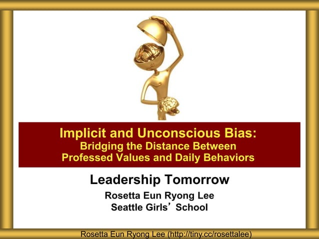 Leadership Tomorrow Unconscious and Implicit Bias | PPT