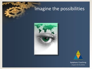 Imagine the possibilities
 