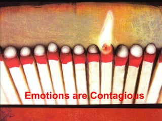 Emotions are Contagious
 