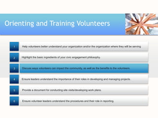 Leadership and Volunteerism | PPTX