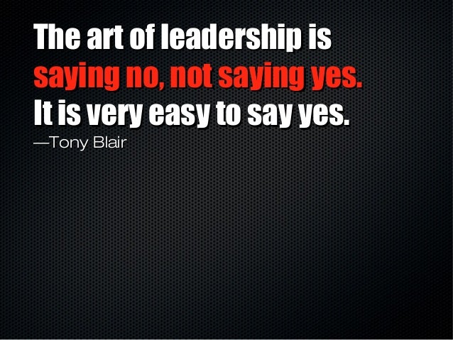 Leaders' quotes