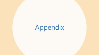 Appendix
 