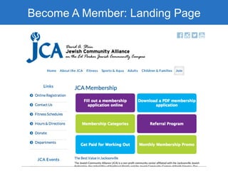 Become A Member: Landing Page
 
