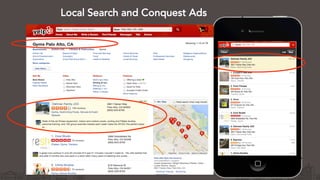 Local Search and Conquest Ads
 