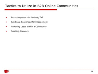   Content is communication, specific appeal