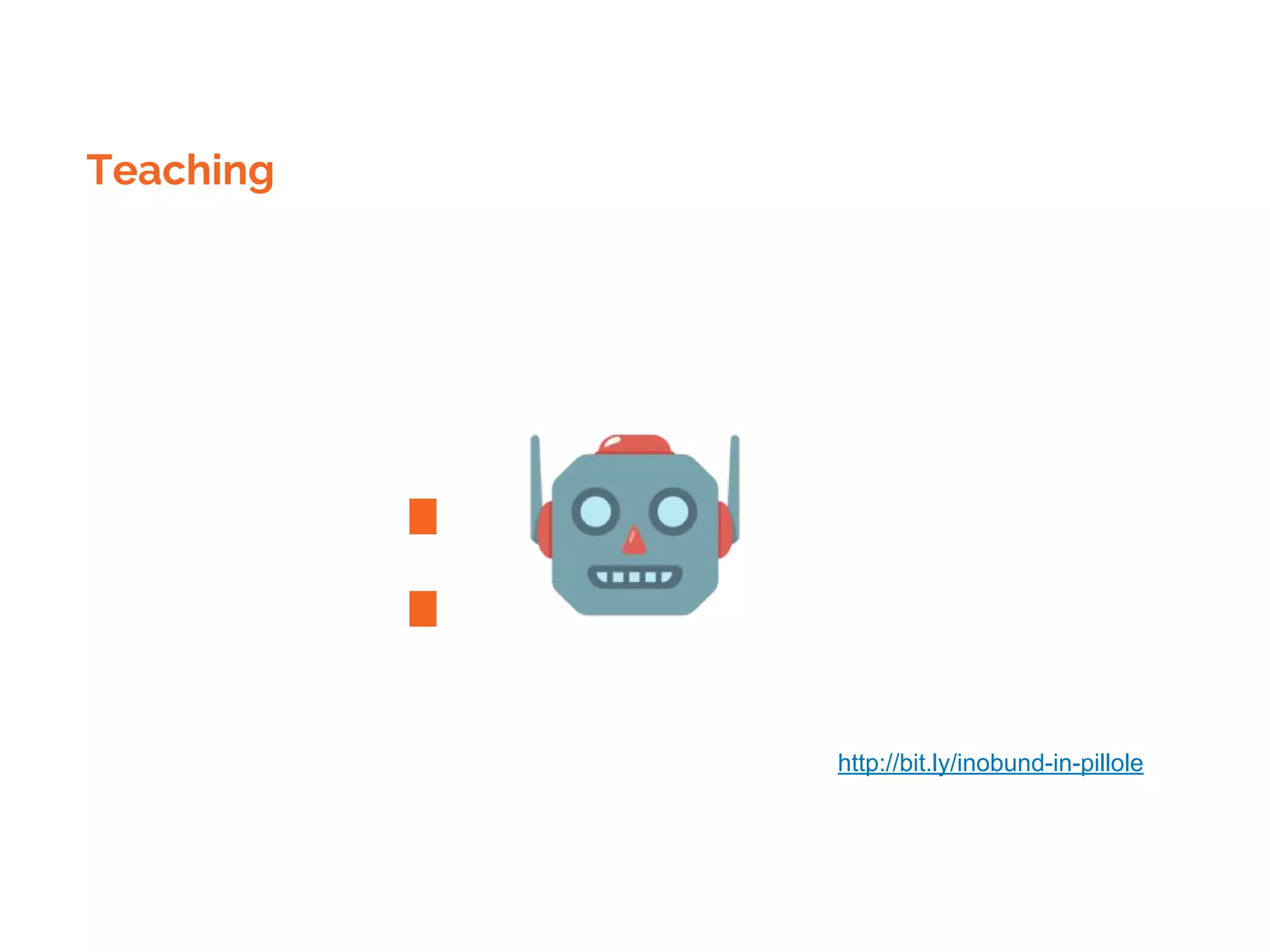 :
Teaching
::
http://bit.ly/inobund-in-pillole
 