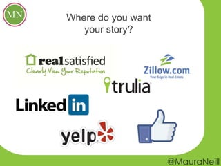 Where do you want
your story?
 