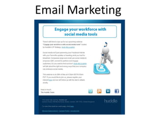 CSF 6. Plan your Audience Generation EffectivelyYou need a mix of communications tactics throughout your event production cycle to attract an audience.There are a lot of options. Plan an integrated mix, measure their effectiveness and be prepared to try something different if your promotions aren’t working. 