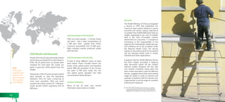 Chile Results and Discussion 
A total of 23 cans of new enamel decorative 
paints were purchased from retail shops in 
Chile. All 23 paints from six brands were 
analyzed for total lead; the results are 
given in parts per million (ppm) lead, dry 
weight. 
Twenty-two of the 23 paint samples tested 
were beneath or near the laboratory 
detection limit for lead, containing at 
most trace quantities. Only one paint 
sample had a lead content of 1,100 ppm, 
nearly double Chile’s regulatory limit of 
600 ppm. 
Lead Concentration in Paint by Brand 
Only one paint sample – a Tricolor brand 
red paint – had a lead concentration of 
1,100 ppm lead, greater than Chile’s 
maximum permissible limit of 600 ppm. 
Most sampled brands produced paints 
with low lead 
Lead Concentration in Paint by Color 
A total of three different colors of paint 
were tested. These included eleven red 
paints, seven yellow paints, and fivewhite 
paints. With the exception of the Tricolor 
red paint (1,100 ppm lead), the red 
and yellow paints sampled had lead 
concentrations below 90 ppm. 
Consumer Information 
None of the 23 paint cans carried 
information about lead on its label. 
Discussion 
The Health Ministry of Chile promulgated 
a decree in 1997 that establishes the 
maximum lead content allowed in paints, 
varnishes and similar coating materials of 
no greater than 0.06% (600 ppm) lead, by 
weight, expressed as per cent of metallic 
lead in the total nonvolatile content, 
determined on a dry basis. 43 Compliance 
monitoring is the responsibility of the 
regional and metropolitan health services, 
and violations are to be punished under 
the National Health Code. The decree 
applies to decorative paints for household 
use but exempts paints used in certain 
industrial and other applications. 
It appears that the Health Ministry decree 
has been largely successful in keeping 
lead decorative paints off the Chilean 
national market. However, the fact that 
one sample contained nearly twice the 
lead content permitted under the Ministry 
decree suggests that further paint testing 
might be useful in order to monitor and 
evaluate compliance with the decree and, 
if appropriate, to set the stage for possible 
enforcement measures. 
43 See: http://seremi9.redsalud.gob.cl/wrdprss_minsal/wp-content/ 
uploads/2012/05/ds_374-FIJA-LIMITE-MAXIMO-PERMISIBLE- 
DE-PLOMO-EN-PINTURAS-QUE-INDICA.pdf 
Chile 
Only one paint 
sample had a lead 
content of 1,100 
ppm, nearly double 
Chile’s regulatory 
limit of 600 ppm. 
52 53 
 