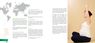 Uruguay Results and Discussion 
A total of 30 cans of new enamel decorative 
paints were purchased in Uruguay in retail 
shops. All 30 paints from 10 brands were 
analyzed for total lead; results are given 
in parts per million (ppm) total lead, dry 
weight. 
All of the paint samples, and thus all of the 
brands, had low lead content of less than 
90 ppm lead. 
Lead Concentration in Paint by Brand 
Three paint samples from 10 brands were 
tested. All paint samples from all brands 
were below 90 ppm. The paint sample 
with the highest lead content contained 
63 ppm lead. 
Lead Concentration in Paint by Color 
A total of five different colors of paint were 
tested including ten white paints, nine 
yellow paints, nine red paints, one green 
paint and 1one orange paint. 
All paint colors had low lead content, less 
than 90 ppm. 
Consumer Information 
Paint brands sold in Uruguay were the 
most likely to carry information on paint 
can labels. Eighteen paint cans of the 30 
tested carried information about lead on 
its label. 
Discussion 
In 2004, Uruguay’s Ministry of Housing, 
Spatial Planning and the Environment, 
and its Ministry of Industry, Energy and 
Mining promulgated Article 5º of Law No. 
17,775, which controls the lead content 
of paint.47 It covers architectural paints 
(also called decorative or household use), 
47 See: http://www.mvotma.gub.uy/images/Decreto%20 
69-011%20Diario%20Oficial.pdf 
varnishes and similar surface coatings, 
and it establishes that the maximum lead 
content of such paints must be less than 
or equal to 600 ppm determined on a dry 
basis or total non-volatile content. 
The decree also covers paints used 
by children such as temperas and 
watercolors; and also printing inks. 
The decree excludes paints used on 
agricultural and industrial equipment; 
metal structures; bridges and harbors; 
road safety paints and traffic signs; motor 
vehicles, aircraft, ships and railways, and 
the maintenance or restoration of works 
of art, antiques, and buildings of historic 
or artistic value. 
Based on the testing results, it appears 
that decorative enamel paints on the 
Uruguayan market comply with this 
decree. Labels on the cans for some of the 
brands did not indicate lead content, and 
warnings about lead dust hazards from 
disturbing older painted surfaces did not 
appear to be present. 
Uruguay 
All of the paint 
samples, and 
thus all of the 
brands, had low 
lead content of 
less than 90 ppm 
lead. 
66 67 
 