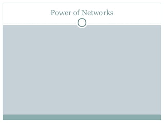 Power of Networks 