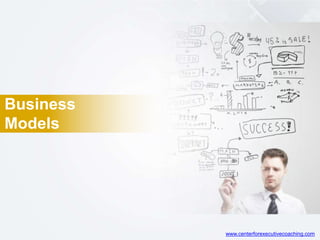 Business
Models
www.centerforexecutivecoaching.com
 