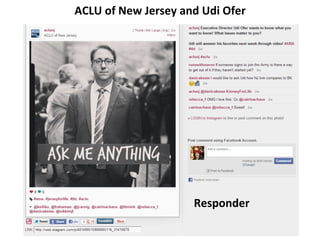 ACLU 
of 
New 
Jersey 
and 
Udi 
Ofer 
Responder 
 