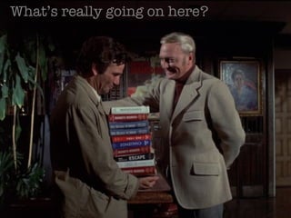 What’s really going on here? 