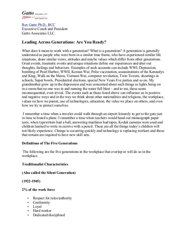 leading across generations are you ready
