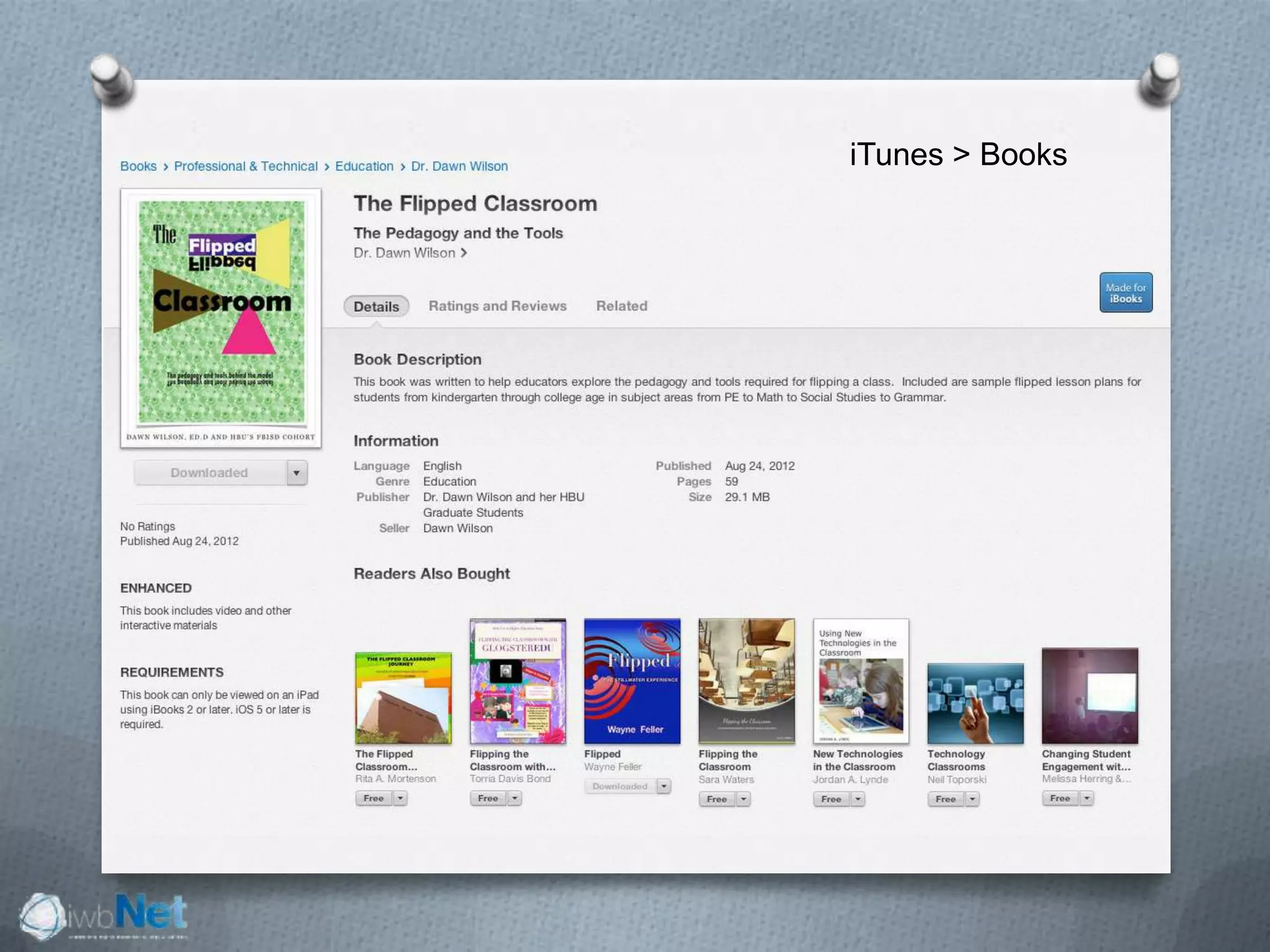 iTunes > Books
 
