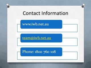 Contact Information
 