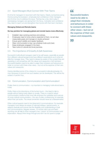 Leading and managing in multicultural organisations | PDF