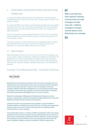 Leading and managing in multicultural organisations | PDF